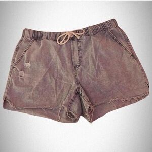 No Boundaries Light Blue Jean Shorts